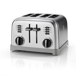 Röster Cuisinart 4-le viilule,inox