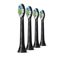 Philips Sonicare W Optimal White hambaharja otsikud 2tk, mustad