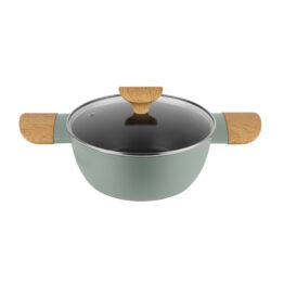 Puodynė Zen 20 cm, su stikliniu dangčiu