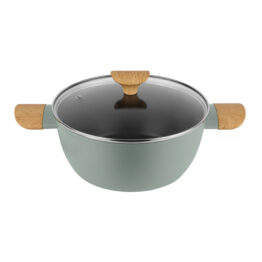 Puodynė Zen 24 cm, su stikliniu dangčiu